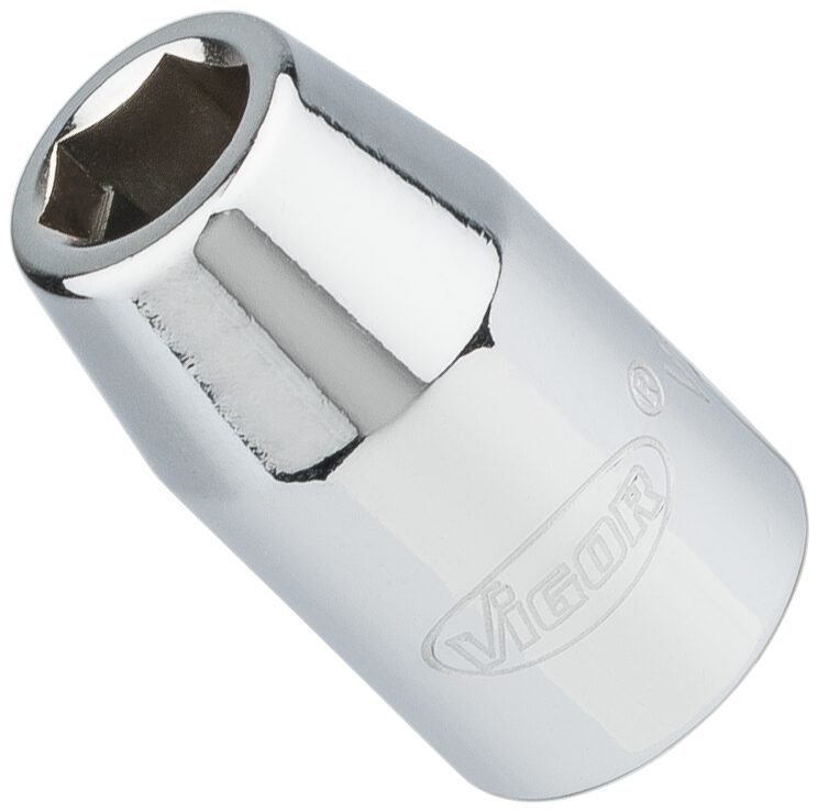 VIGOR Bit Adapter ∙ V2114N ∙ 3/8 Zoll (10 mm) Vierkant hohl ∙ 5/16 Zoll (8 mm) Sechskant hohl ∙ 28 mm Produktbild img1 L