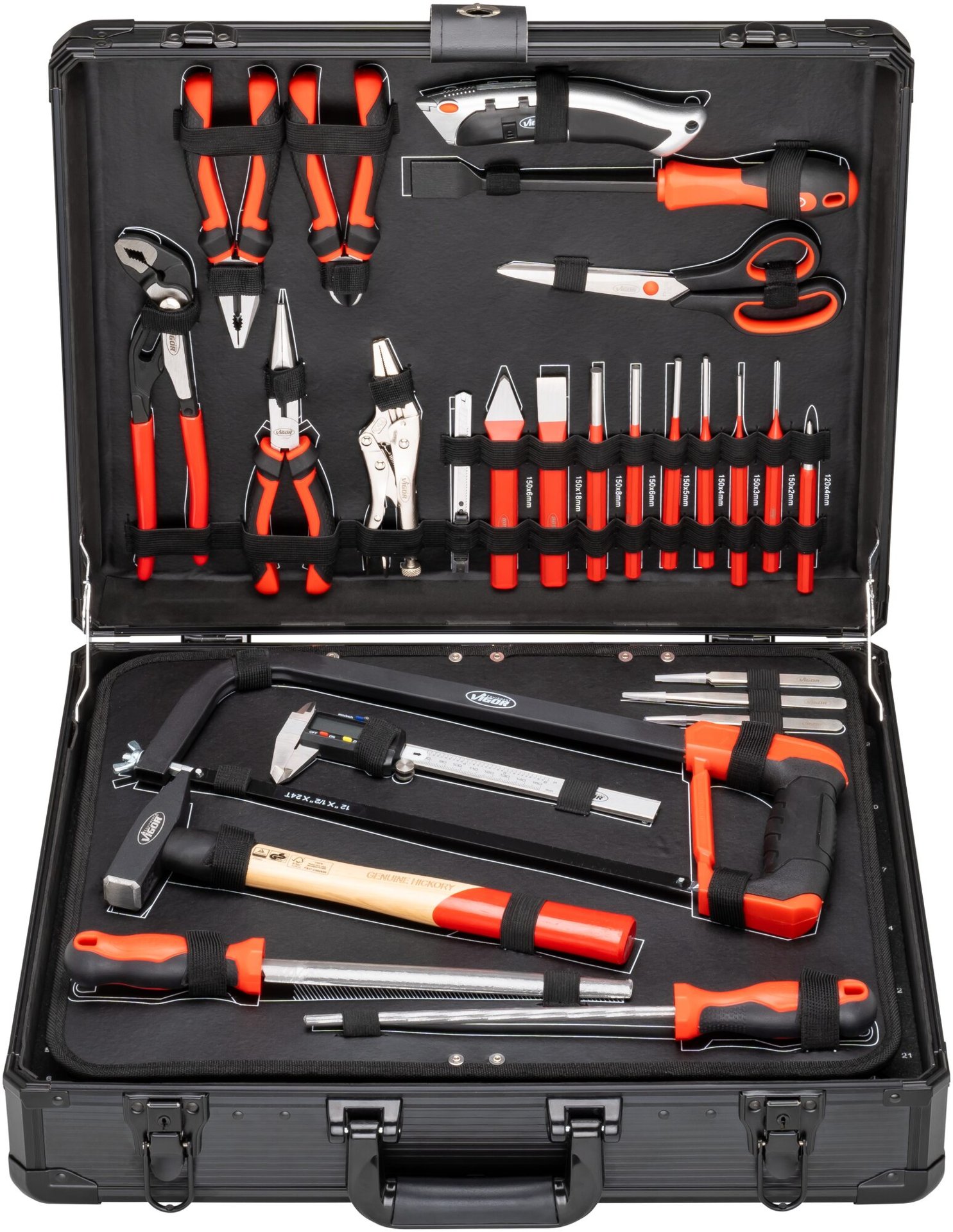 VIGOR Werkzeugkoffer ∙ universal ∙ V2542N ∙ 144-teilig ∙ Anzahl Werkzeuge: 144 Produktbild img31 L