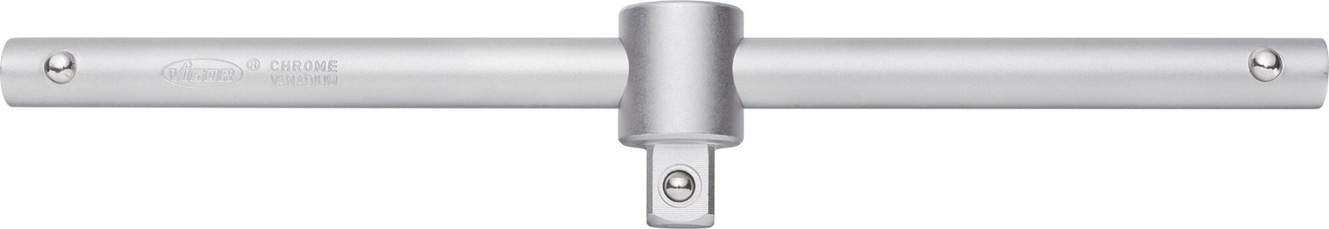 VIGOR Gleitgriff ∙ V2573N ∙ 1/2 Zoll (12,5 mm) Vierkant massiv ∙ 250 mm Produktbild img1 L