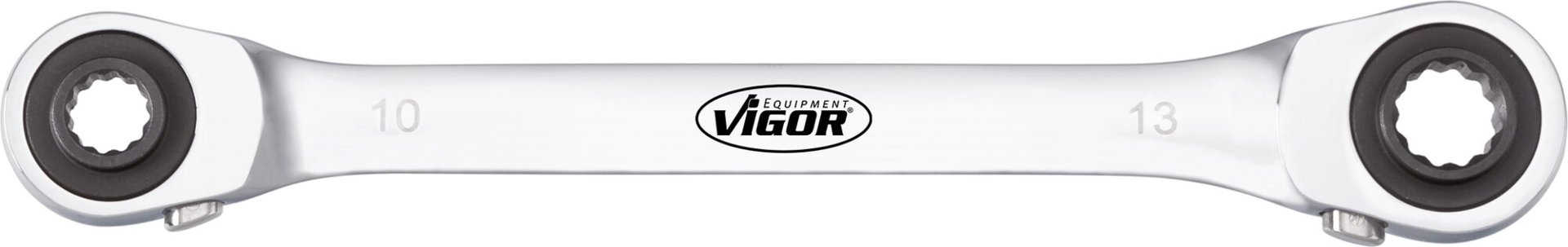 VIGOR Doppel Ratschen-Ringschlüssel 4-in-1 Produktbild img1 L