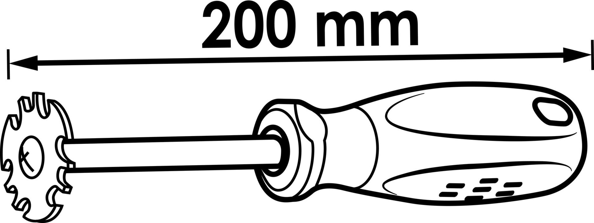 VIGOR Inspektions-Werkzeug ∙ für Brems- und Kraftstoffleitungen ∙ V2789N ∙ 200 mm Produktbild img6 L