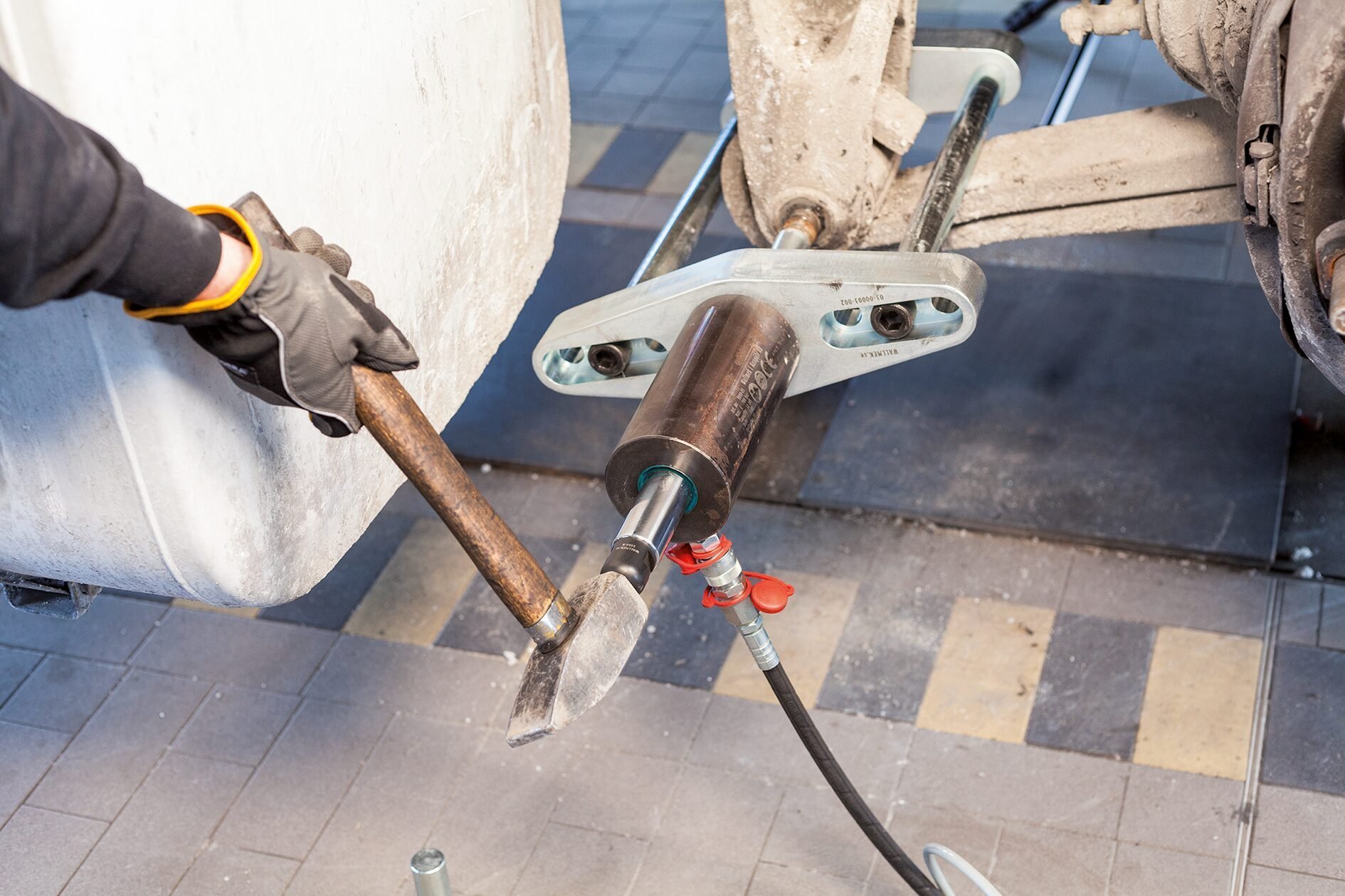 VIGOR Druck- und Zug-Hydraulikzylinder ∙ 32&nbsp;Tonnen ∙ V2874 ∙ 8-teilig ∙ Anzahl Werkzeuge: 8 Produktbild img5 L