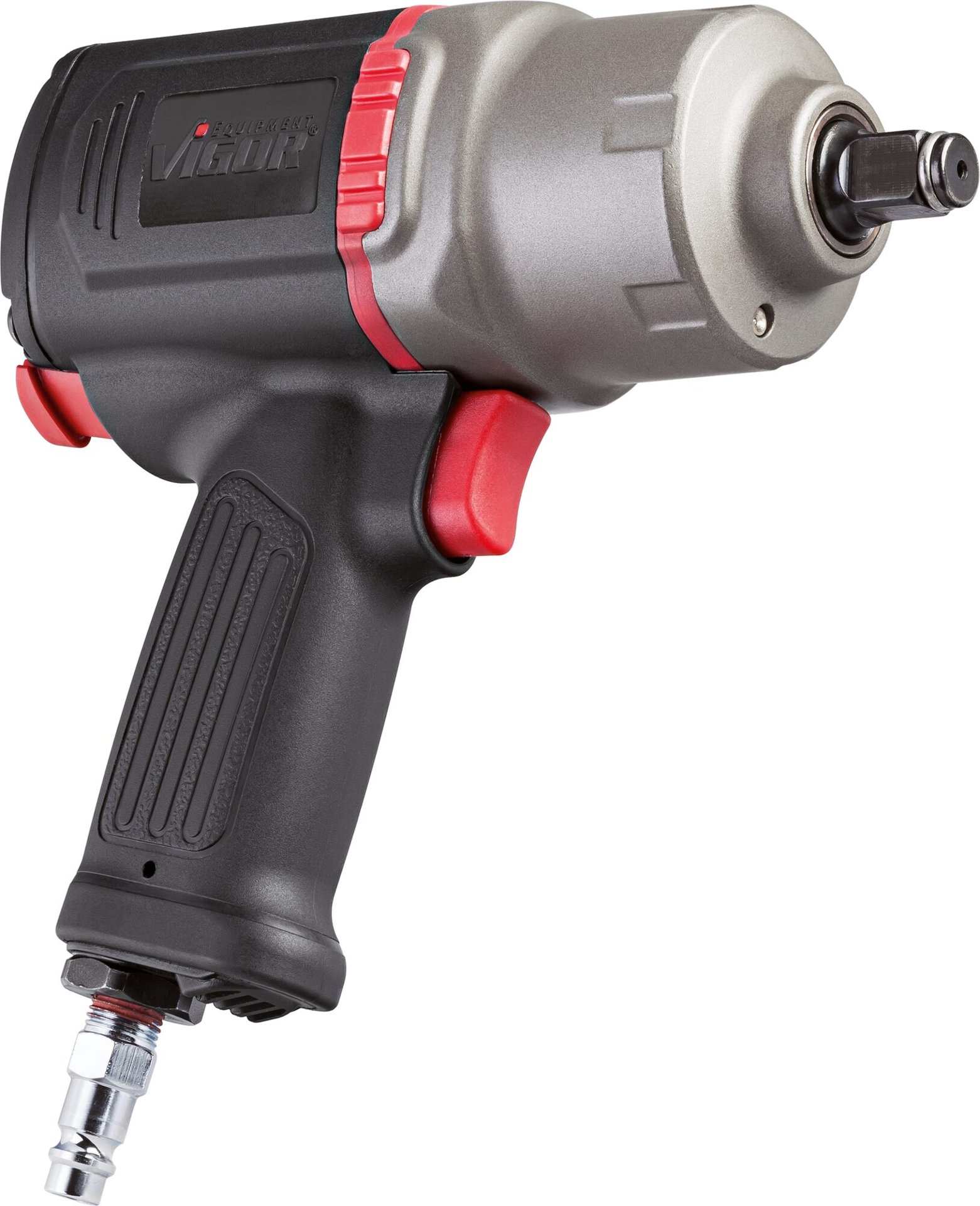 VIGOR Schlagschrauber ∙ V3653 ∙ Lösemoment maximal [Nm]: 1890 Nm ∙ 1/2 Zoll (12,5 mm) Vierkant massiv ∙ 186 mm ∙ Hochleistungs-Doppelhammer-Schlagwerk Produktbild img6 L