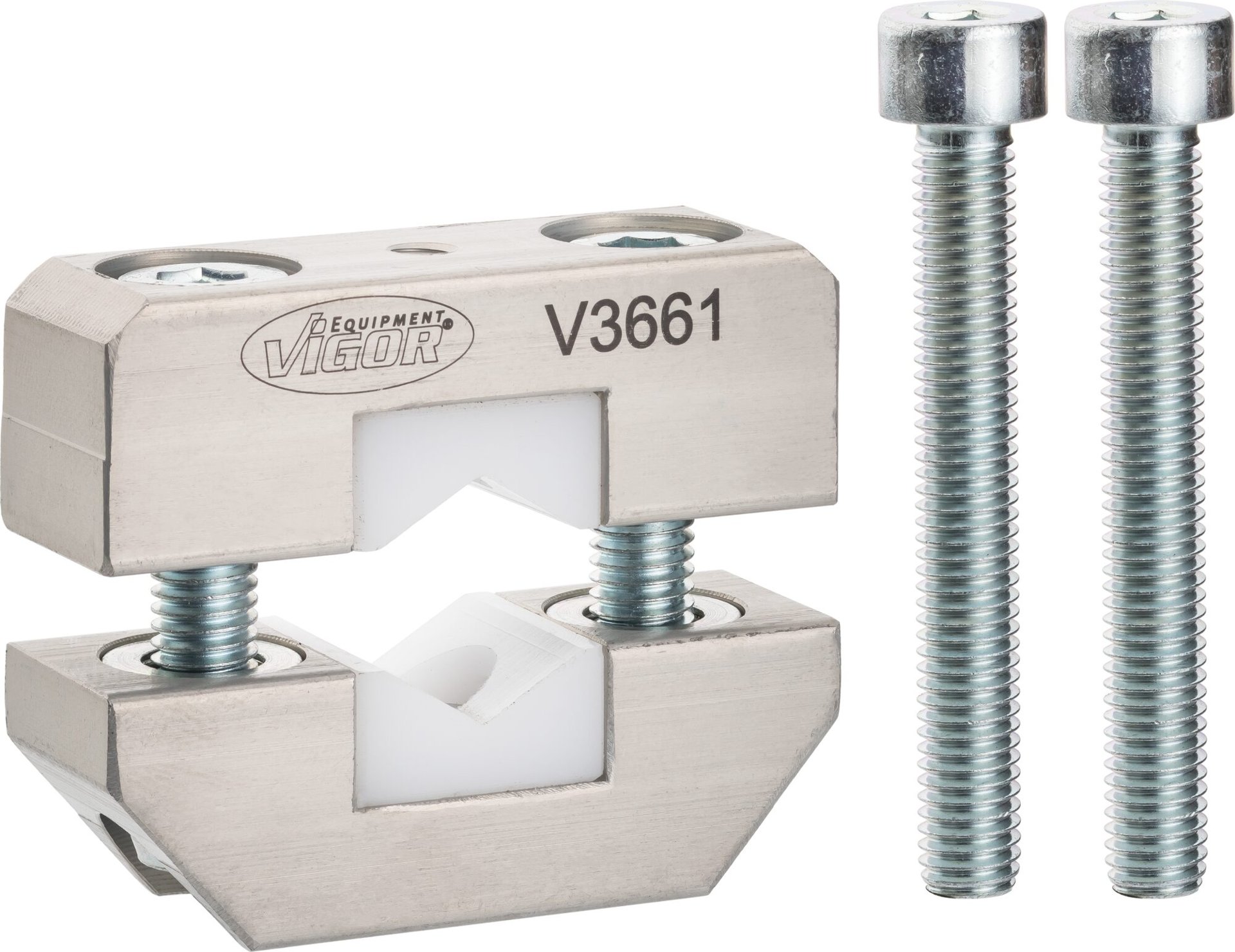 VIGOR Klemmstück ∙ mit Kunststoff-Schonbacken ∙ universal ∙ V3661 Produktbild img1 L