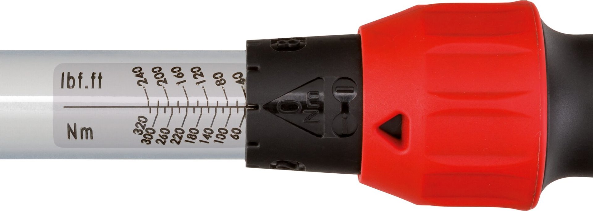 VIGOR Drehmomentschlüssel ∙ V3899 ∙ Drehmomentbereich min-max: 60 – 320 Nm ∙ Genauigkeit: 4% ∙ 1/2 Zoll (12,5 mm) Vierkant massiv ∙ 610 mm Produktbild img4 L