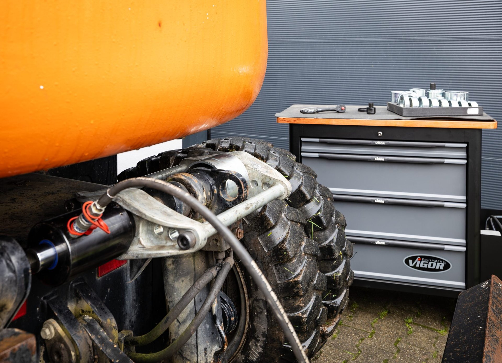 VIGOR Mobile Werkbank Series&nbsp;XL ∙ leer ∙ V4814 ∙ L x B x H: 907 mm x 481 mm x 990 mm Produktbild img10 L
