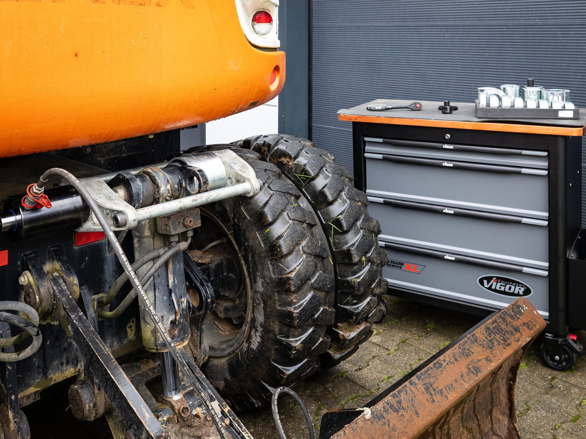 VIGOR Mobile Werkbank Series&nbsp;XL ∙ leer ∙ V4814 ∙ L x B x H: 907 mm x 481 mm x 990 mm Produktbild img12 L