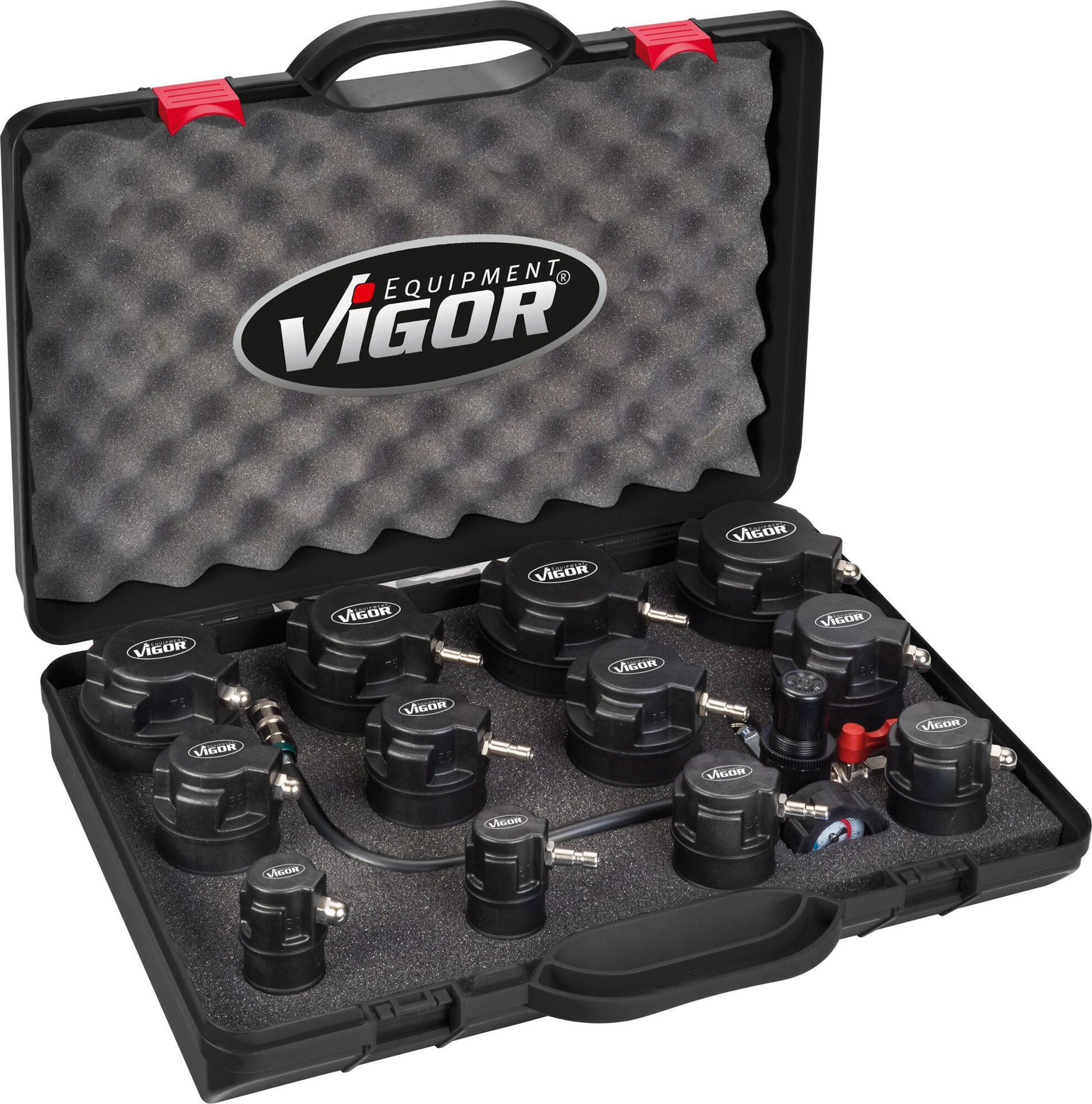 VIGOR Turbosystem Abdrücker Satz ∙ für Kfz ∙ V4304 ∙ 13-teilig ∙ Anzahl Werkzeuge: 13 Produktbild img1 L