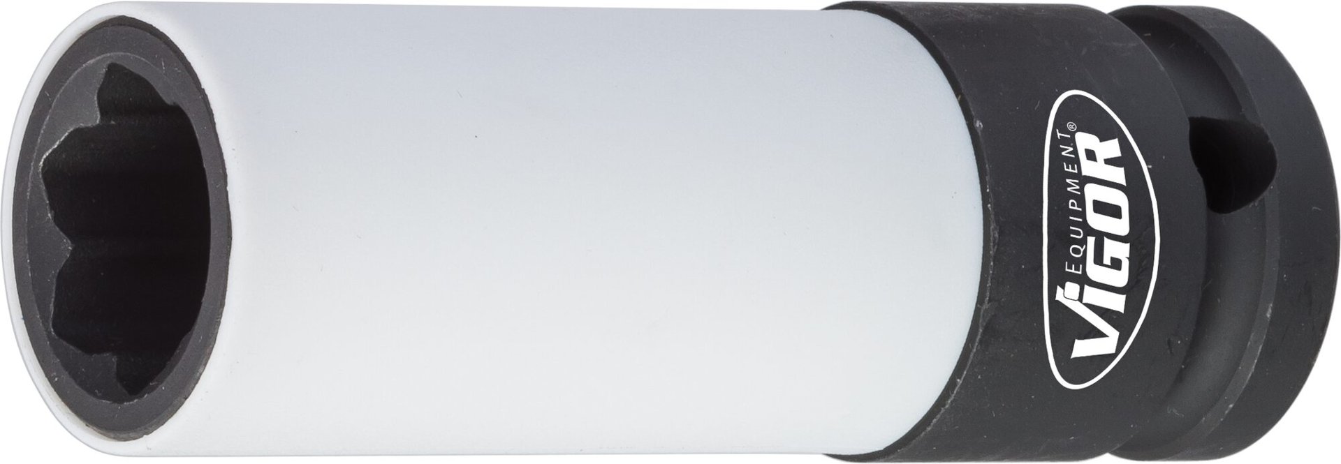 VIGOR Schlagschrauber Steckschlüsseleinsatz ∙ MERCEDES-BENZ ∙ V4309 ∙ 1/2 Zoll (12,5 mm) Vierkant hohl ∙ Radschrauben Hybrid Sonderprofil ∙ SW 17 mm Produktbild img1 L