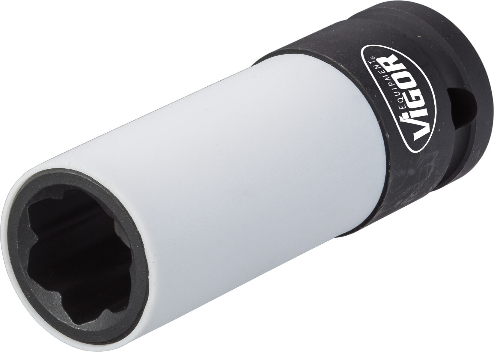VIGOR Schlagschrauber Steckschlüsseleinsatz ∙ MERCEDES-BENZ ∙ V4309 ∙ 1/2 Zoll (12,5 mm) Vierkant hohl ∙ Radschrauben Hybrid Sonderprofil ∙ SW 17 mm Produktbild img5 L