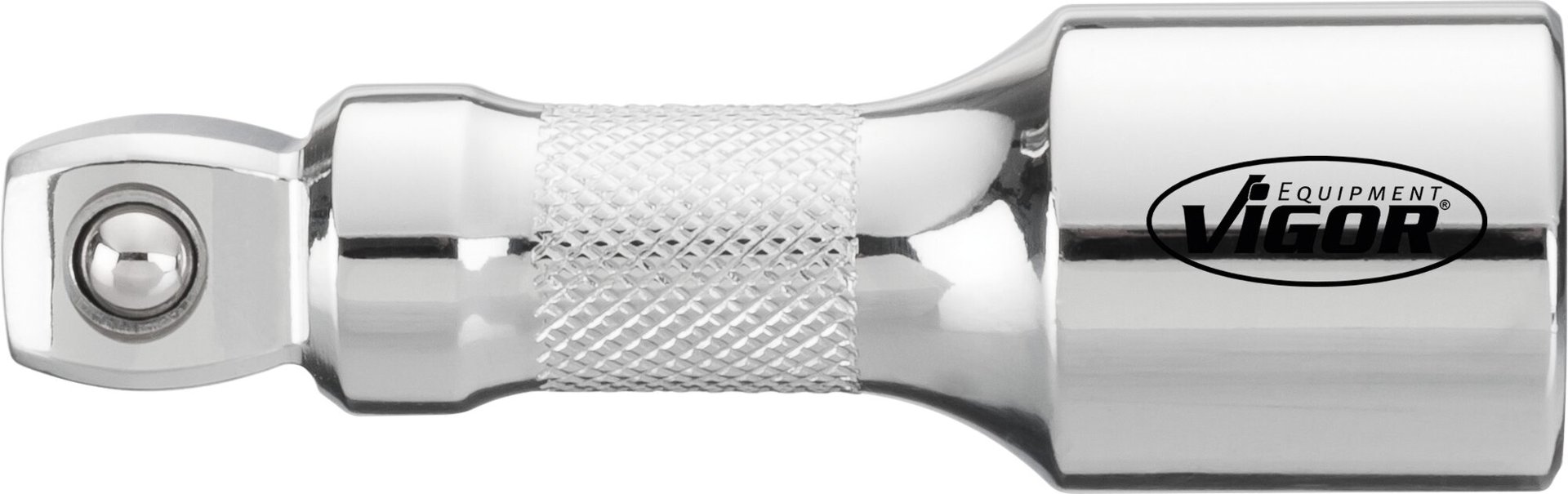VIGOR Schwenkbare Verlängerung ∙ V4318 ∙ 1/2 Zoll (12,5 mm) Vierkant hohl ∙ 1/2 Zoll (12,5 mm) Vierkant massiv ∙ 75 mm Produktbild img1 L