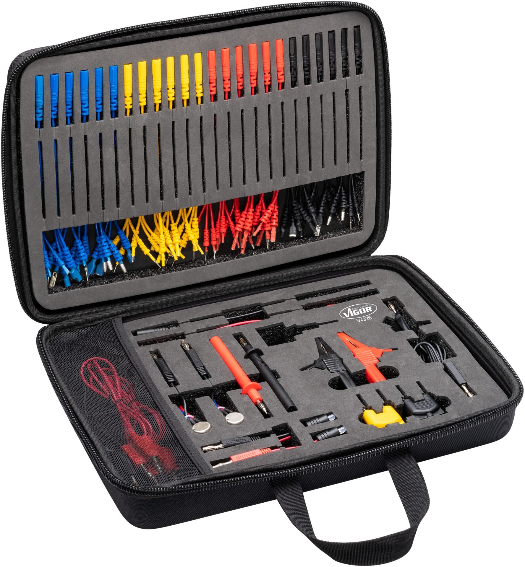 VIGOR Messkabel Satz ∙ V4326N ∙ 92-teilig ∙ Anzahl Werkzeuge: 92 Produktbild img1 L