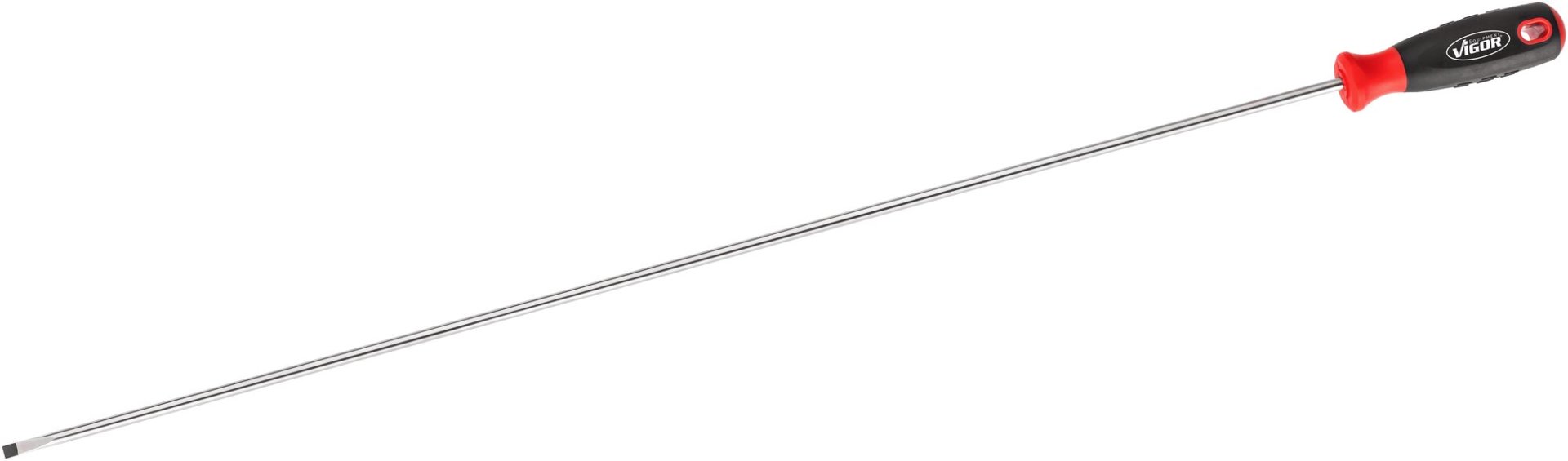 VIGOR Schraubendreher ∙ extra lang ∙ V4436 ∙ Schlitz Profil ∙ SW 1,2 x 6 mm Produktbild img1 L