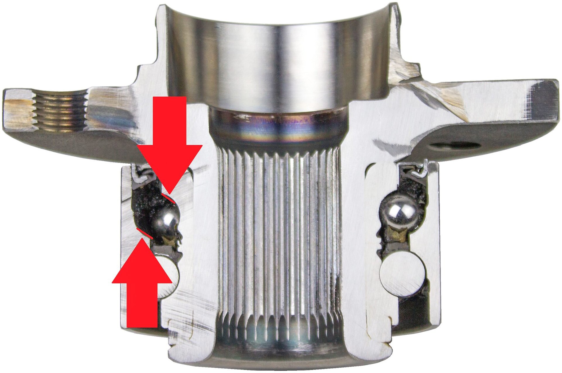 VIGOR Kompakt-Radlager Demontage / Montage Satz ∙ mit Pneumatik Fußpumpe ∙ V5554-2 ∙ 28-teilig ∙ Anzahl Werkzeuge: 28 Produktbild img4 L