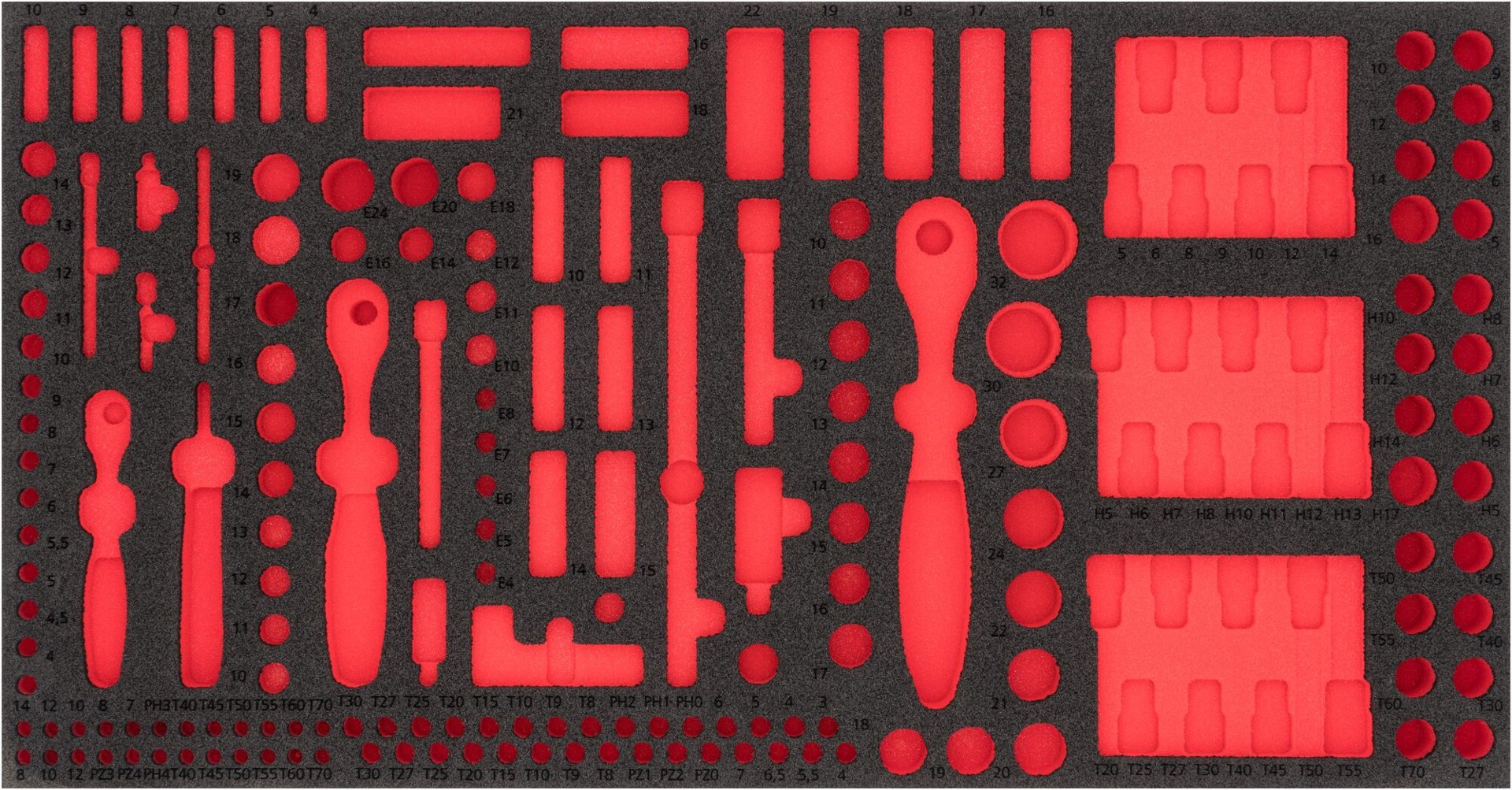 VIGOR Weichschaumeinlage ∙ leer ∙ V4521 Produktbild img1 L