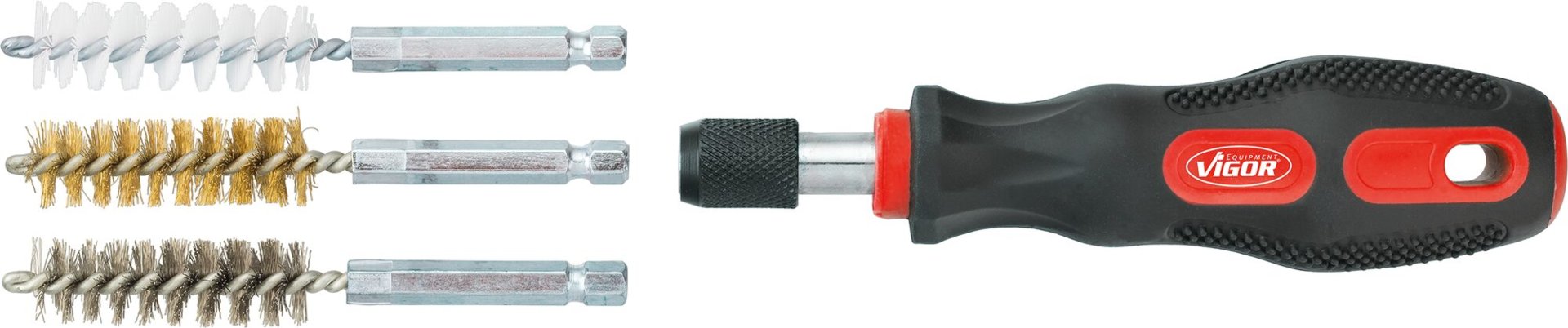 VIGOR Bürsten Satz ∙ V4646 ∙ 38-teilig ∙ Anzahl Werkzeuge: 38 Produktbild img8 L