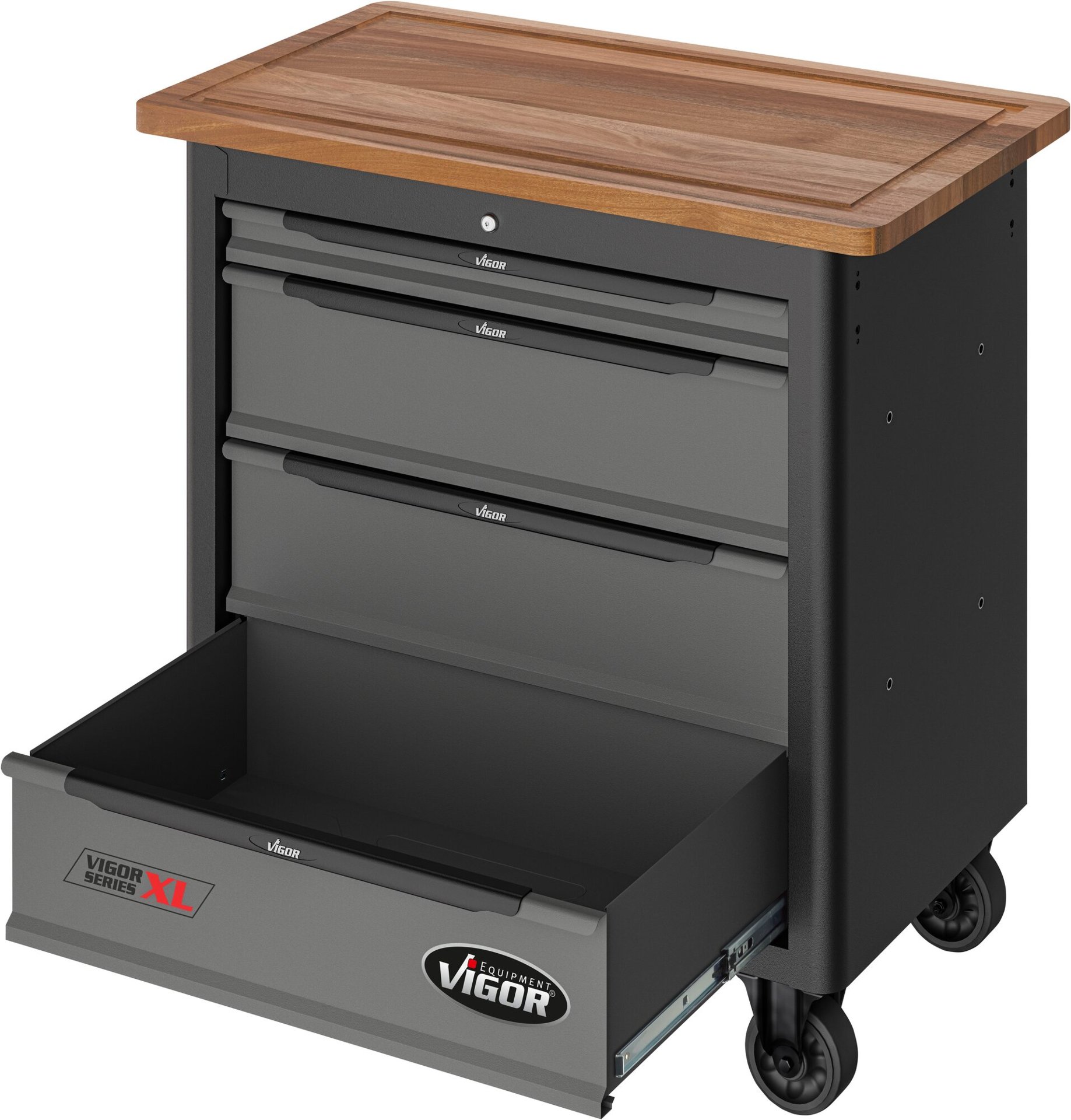 VIGOR Mobile Werkbank Series&nbsp;XL ∙ leer ∙ V4814 ∙ L x B x H: 907 mm x 481 mm x 990 mm Produktbild img21 L