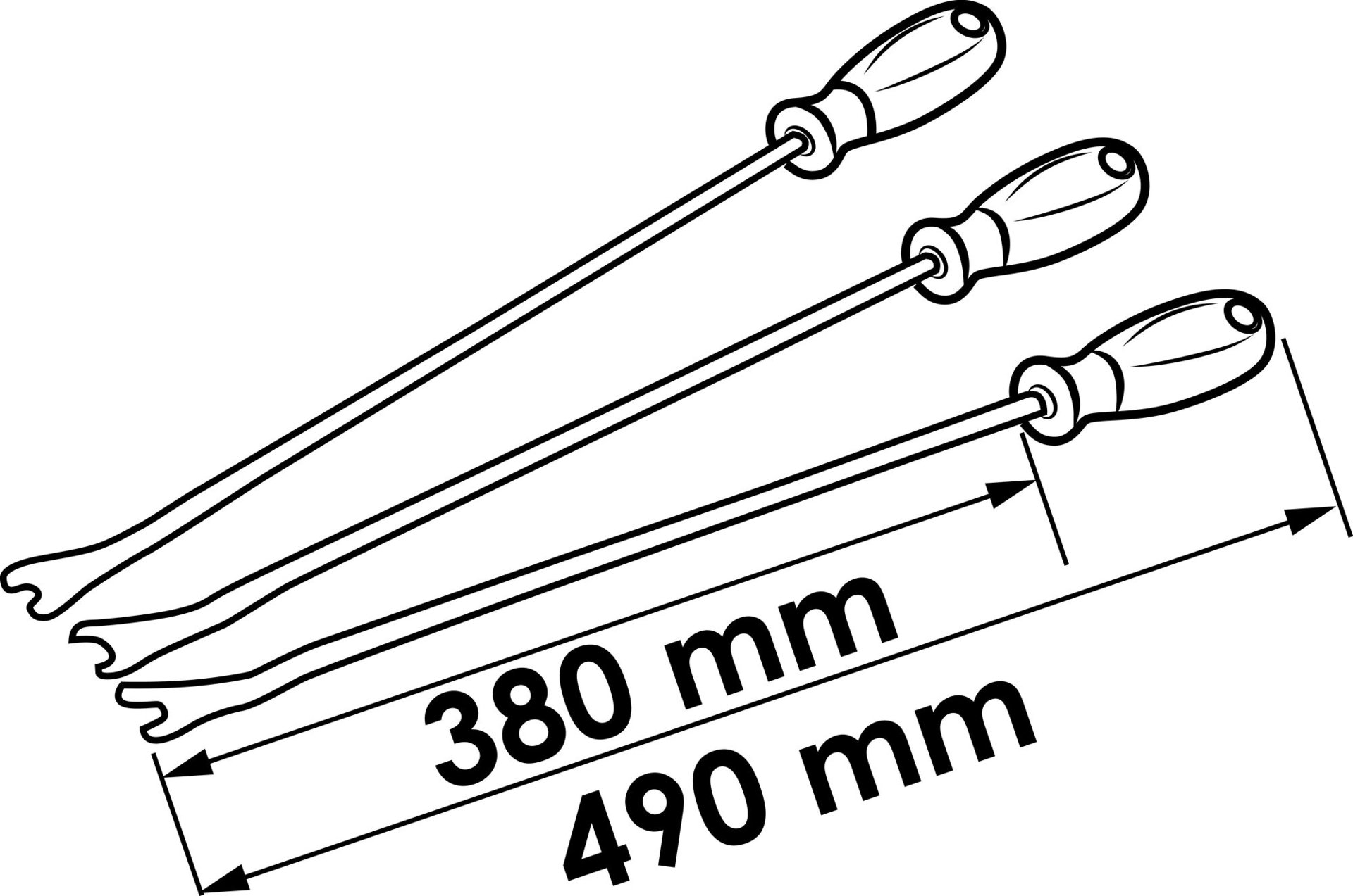 VIGOR Clip Löse Satz ∙ V4885 ∙ 3-teilig ∙ Anzahl Werkzeuge: 3 Produktbild img10 L