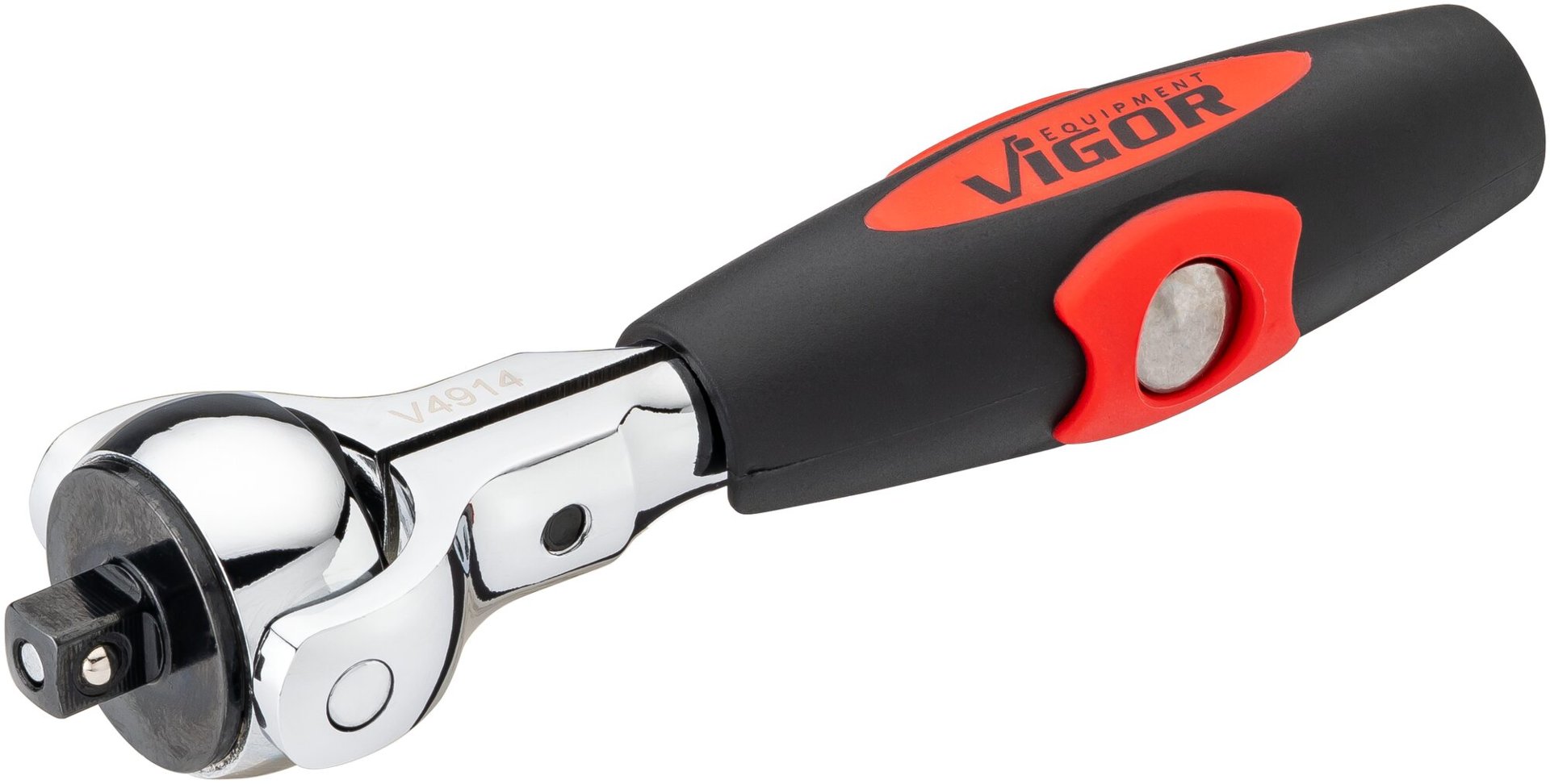 VIGOR Umschaltknarre ∙ T-Griff ∙ V4914 ∙ 1/4 Zoll (6,3 mm) Vierkant massiv Produktbild img2 L