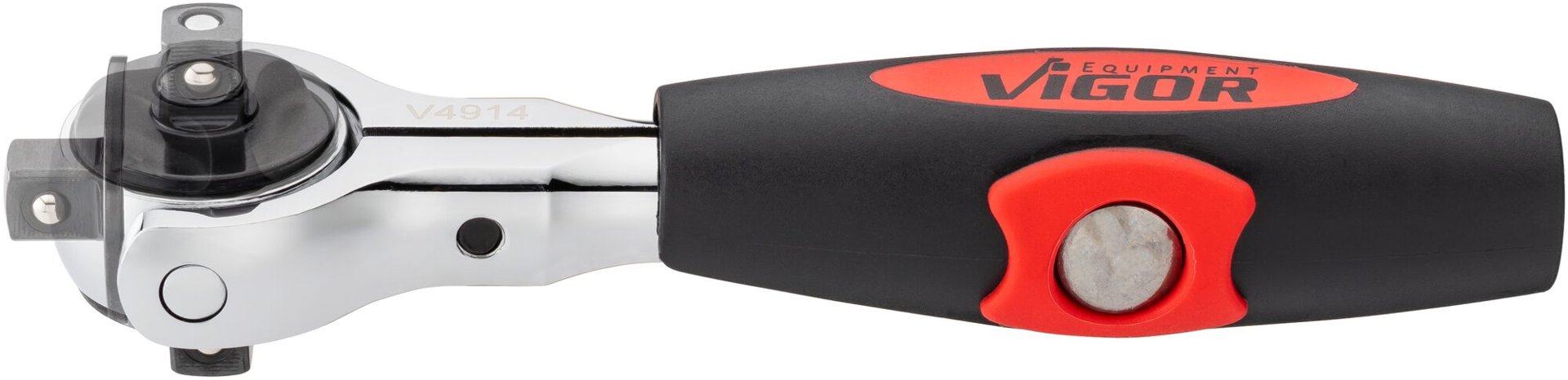 VIGOR Umschaltknarre ∙ T-Griff ∙ V4914 ∙ 1/4 Zoll (6,3 mm) Vierkant massiv Produktbild img11 L