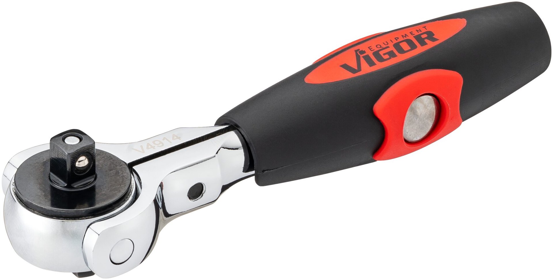 VIGOR Umschaltknarre ∙ T-Griff ∙ V4914 ∙ 1/4 Zoll (6,3 mm) Vierkant massiv Produktbild img13 L