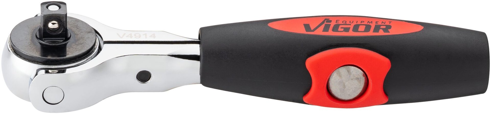 VIGOR Umschaltknarre ∙ T-Griff ∙ V4914 ∙ 1/4 Zoll (6,3 mm) Vierkant massiv Produktbild img21 L