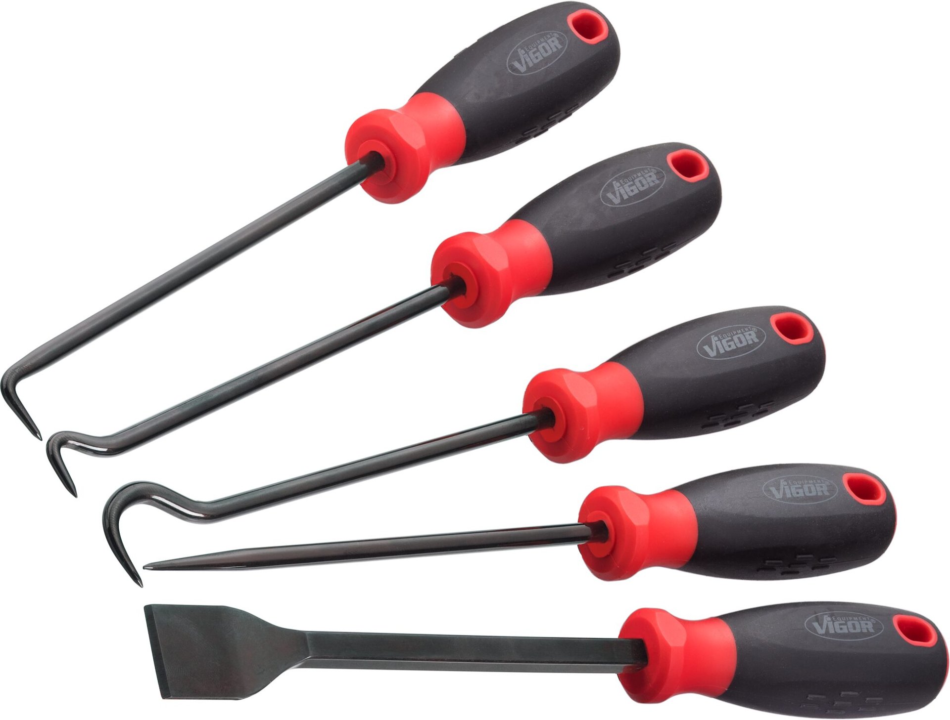 VIGOR Haken- und Schaber Satz ∙ V5045 ∙ 5-teilig ∙ Anzahl Werkzeuge: 5 Produktbild img3 L