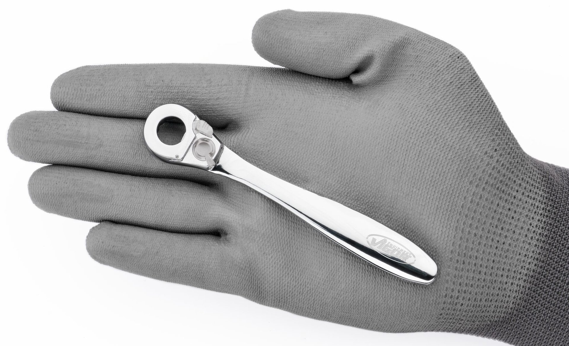VIGOR Steckschlüssel Satz ∙ superflach ∙ V5202 ∙ 1/4 Zoll (6,3 mm) Vierkant hohl ∙ Außen Sechskant Profil ∙ 25-teilig ∙ 4&nbsp;–&nbsp;14 ∙ Anzahl Werkzeuge: 25 Produktbild img20 L