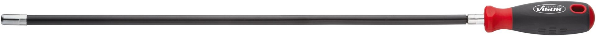 VIGOR Schraubendreher Satz ∙ extra lang ∙ flexibel ∙ V5485N ∙ 1/4 Zoll (6,3 mm) Sechskant massiv, 1/4 Zoll (6,3 mm) Vierkant hohl ∙ Außen Sechskant Profil, Innen TORX® Profil, Kreuzschlitz Profil PH, Schlitz Profil ∙ 18-teilig ∙ 5 ∙ 6 ∙ 7 ∙ 8 ∙ 10 mm ∙ Anzahl Werkzeuge: 18 Produktbild img5 L