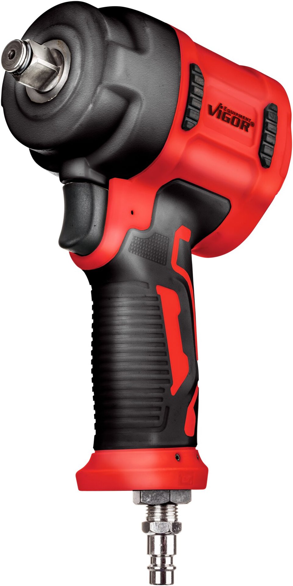 VIGOR Mini Schlagschrauber ∙ V5671N ∙ Lösemoment maximal [Nm]: 1200 Nm ∙ 1/2 Zoll (12,5 mm) Vierkant massiv ∙ Jumbohammer-Schlagwerk Produktbild img9 L