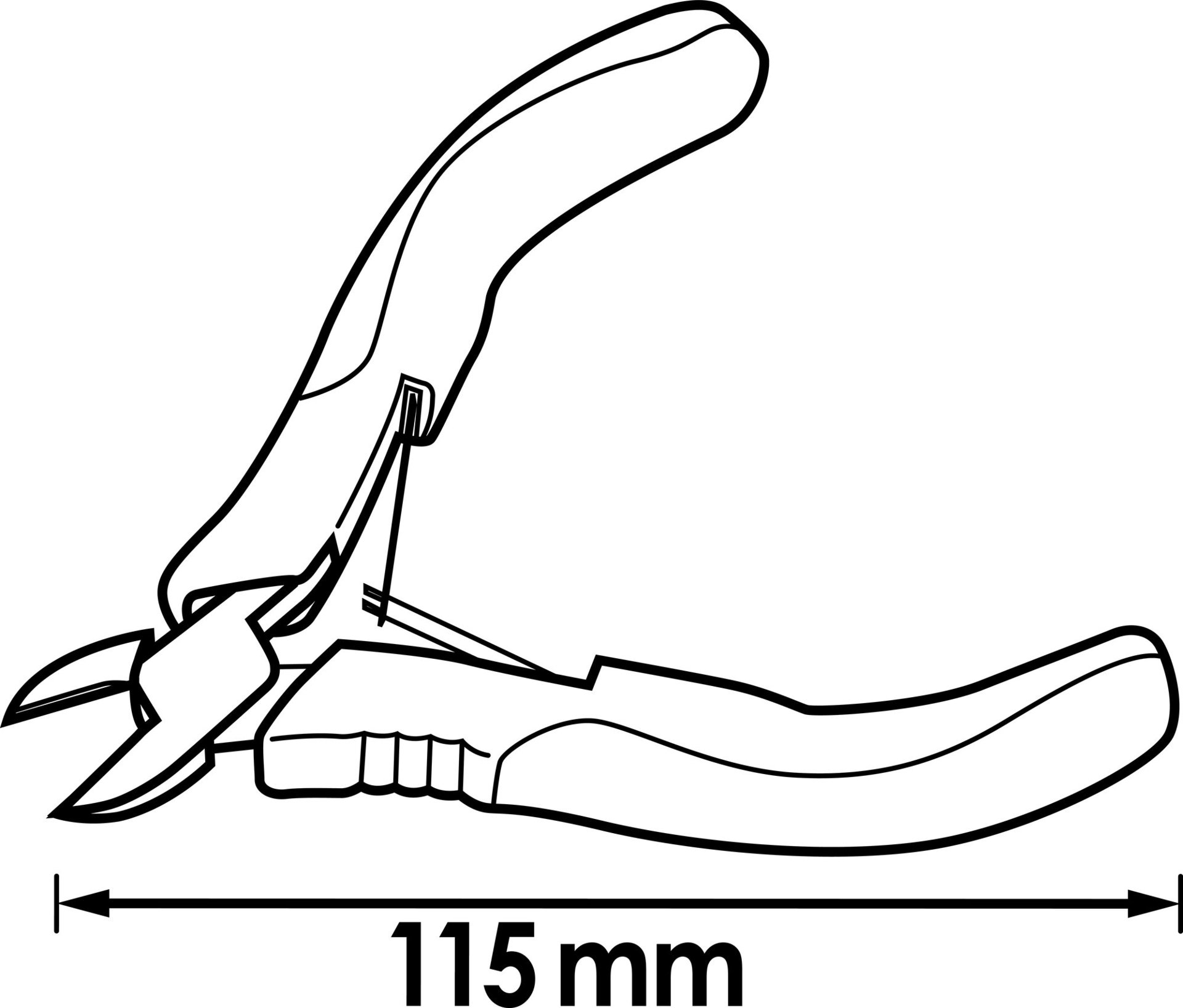 VIGOR Elektronik Seitenschneider ∙ V5681 ∙ Länge: 115 mm Produktbild img6 L