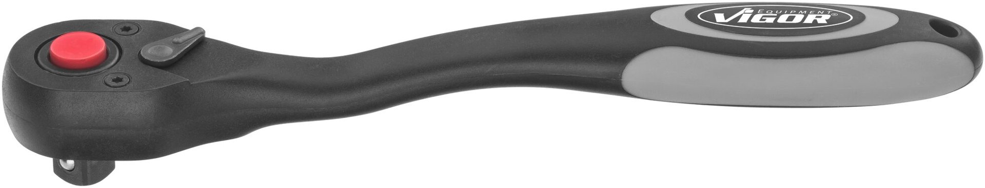 VIGOR Feinzahn-Umschaltknarre ∙ V6012 ∙ 1/2 Zoll (12,5 mm) Vierkant massiv ∙ 250 mm Produktbild img1 L
