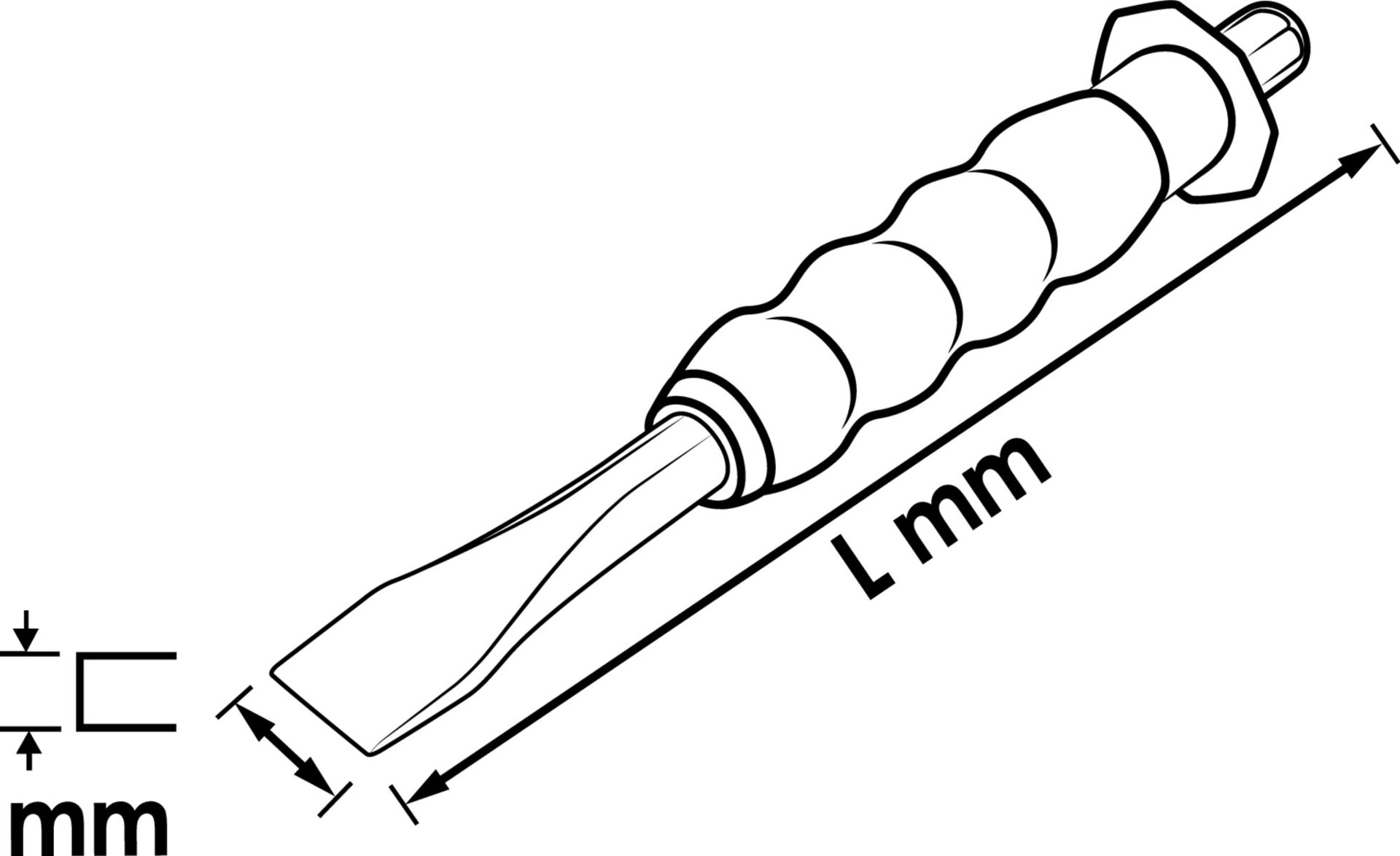 VIGOR Einzelmeißel ∙ V6220 Produktbild img3 L