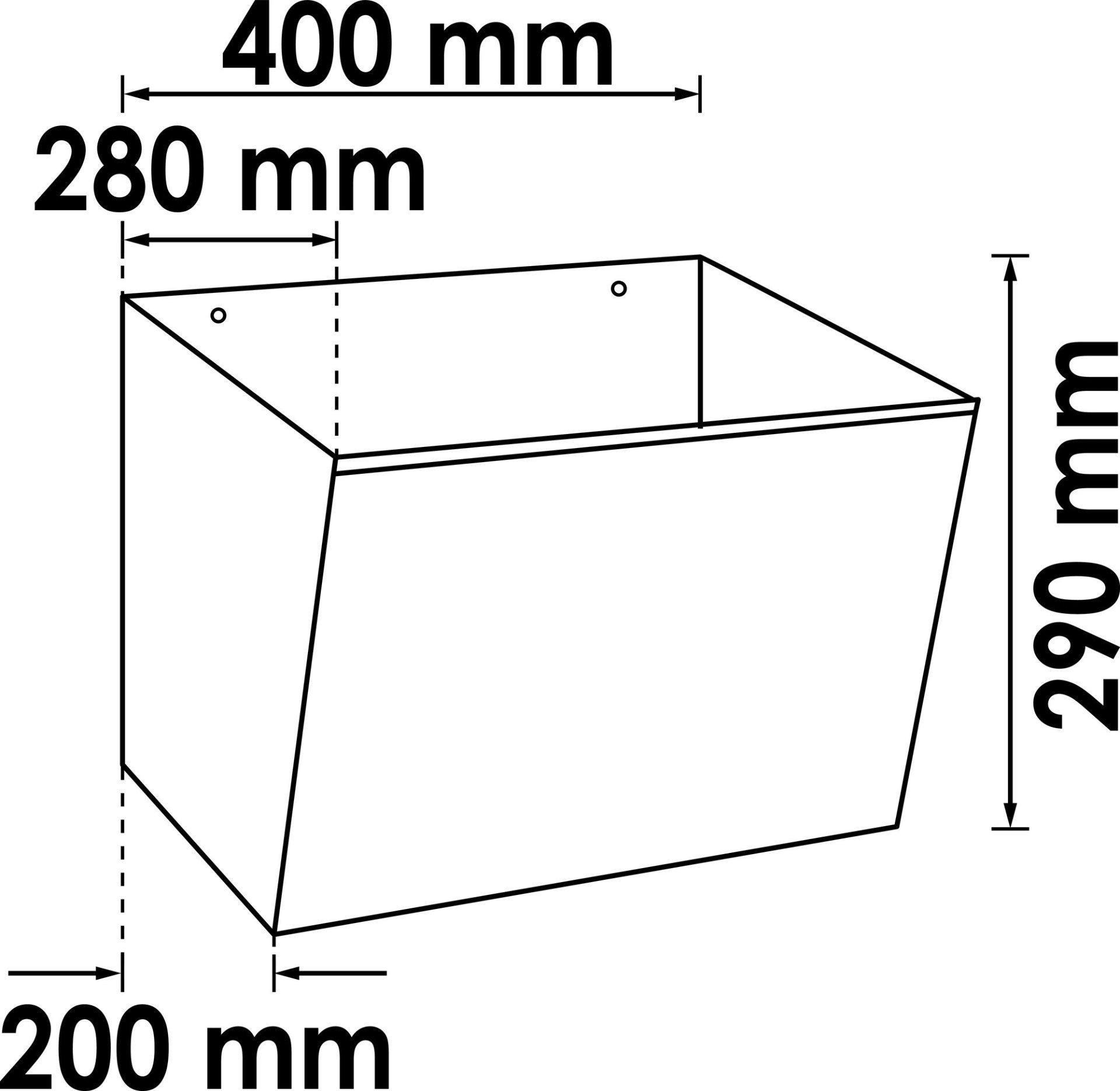 VIGOR Abfall-Behälter ∙ V6395 Produktbild img10 L