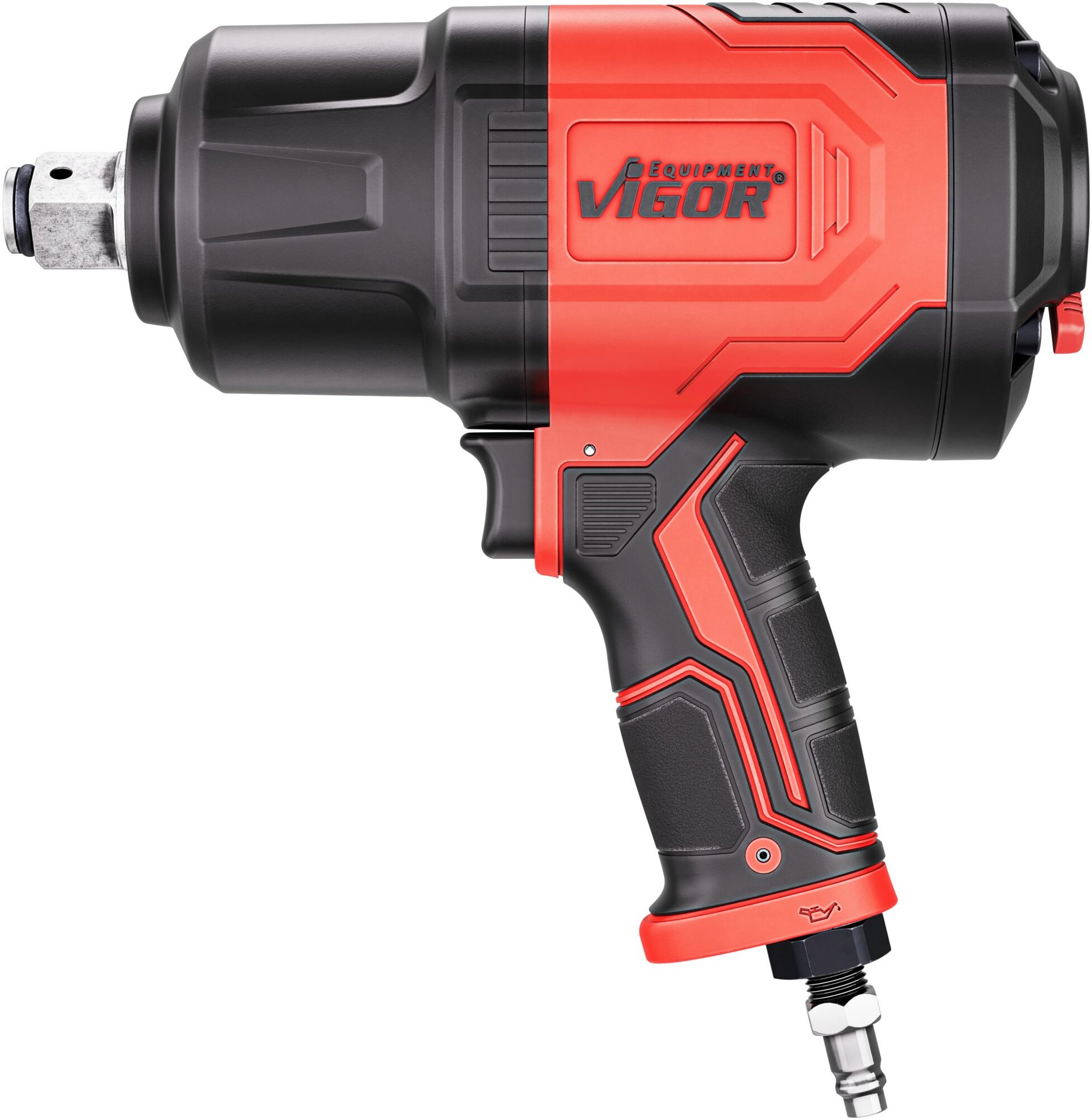 VIGOR Schlagschrauber ∙ V6900 ∙ Lösemoment maximal [Nm]: 2300 Nm ∙ 3/4 Zoll (20 mm) Vierkant massiv ∙ Hochleistungs-Doppelhammer-Schlagwerk Produktbild img5 L