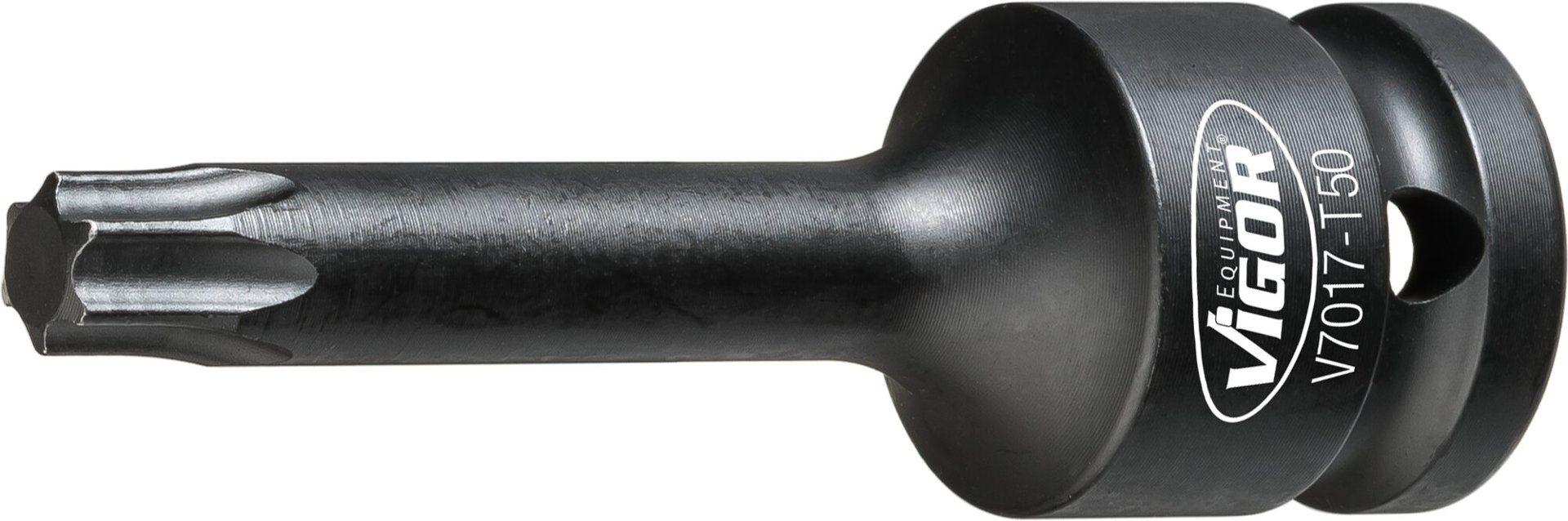 VIGOR Schlagschrauber Schraubendrehereinsatz Satz ∙ V7017 ∙ 1/2 Zoll (12,5 mm) Vierkant hohl ∙ Innen TORX® Profil ∙ 8-teilig ∙ T30 – T80 ∙ Anzahl Werkzeuge: 8 Produktbild img4 L