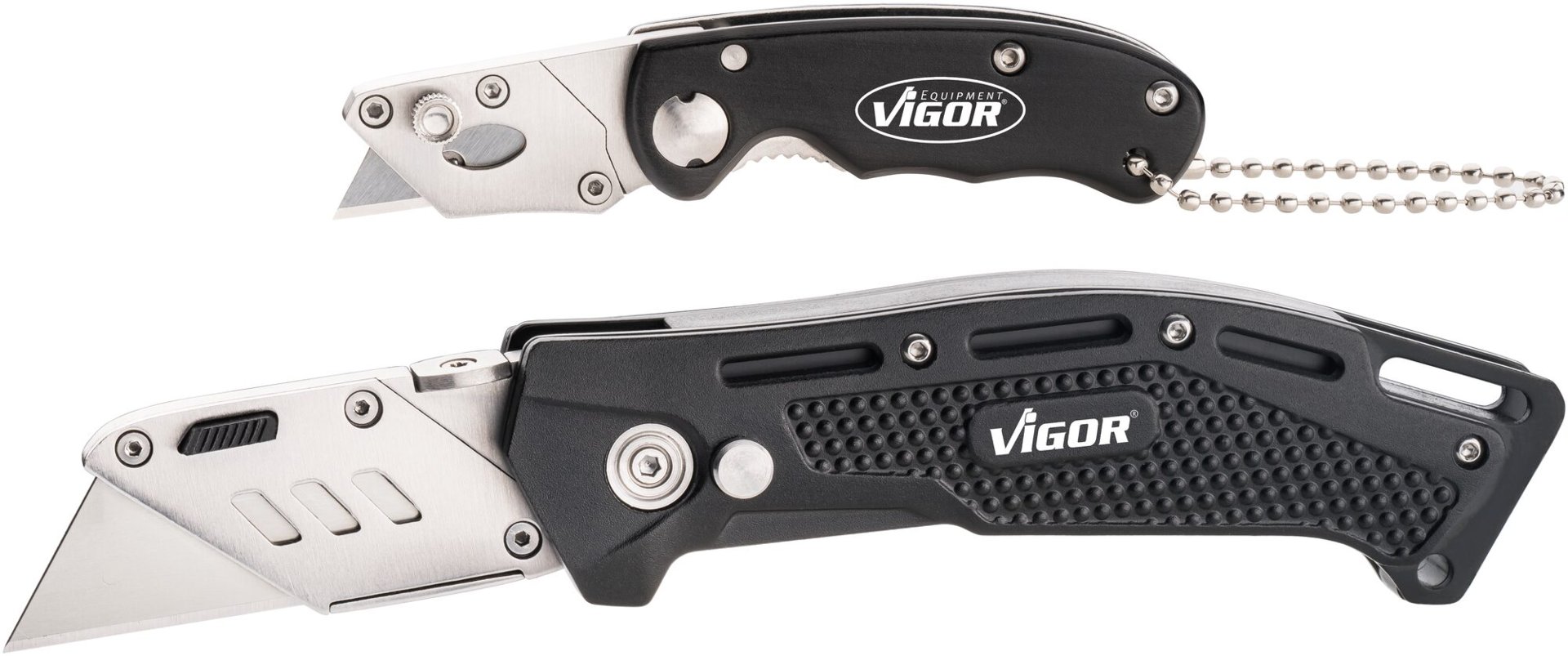 VIGOR Universal Klappmesser Satz ∙ V7099/2 ∙ 2-teilig ∙ Anzahl Werkzeuge: 2 Produktbild img2 L