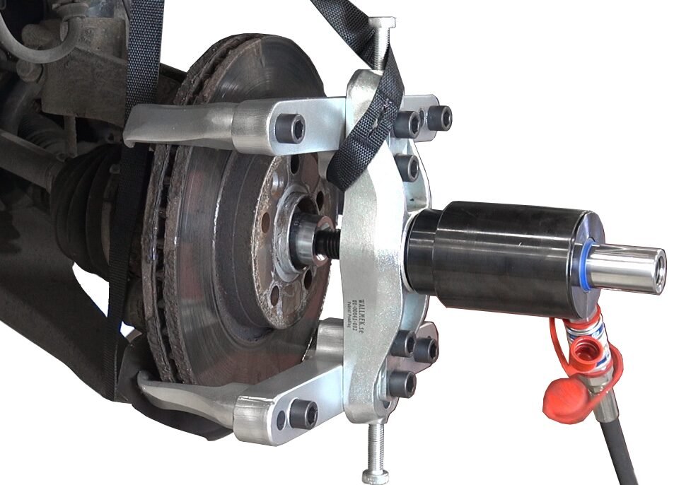 VIGOR Erweiterungs Satz ∙ für Bremsscheiben-Ausdrückwerkzeug ∙ ohne Traverse ∙ V7154N ∙ 18-teilig ∙ Anzahl Werkzeuge: 18 Produktbild img2 L