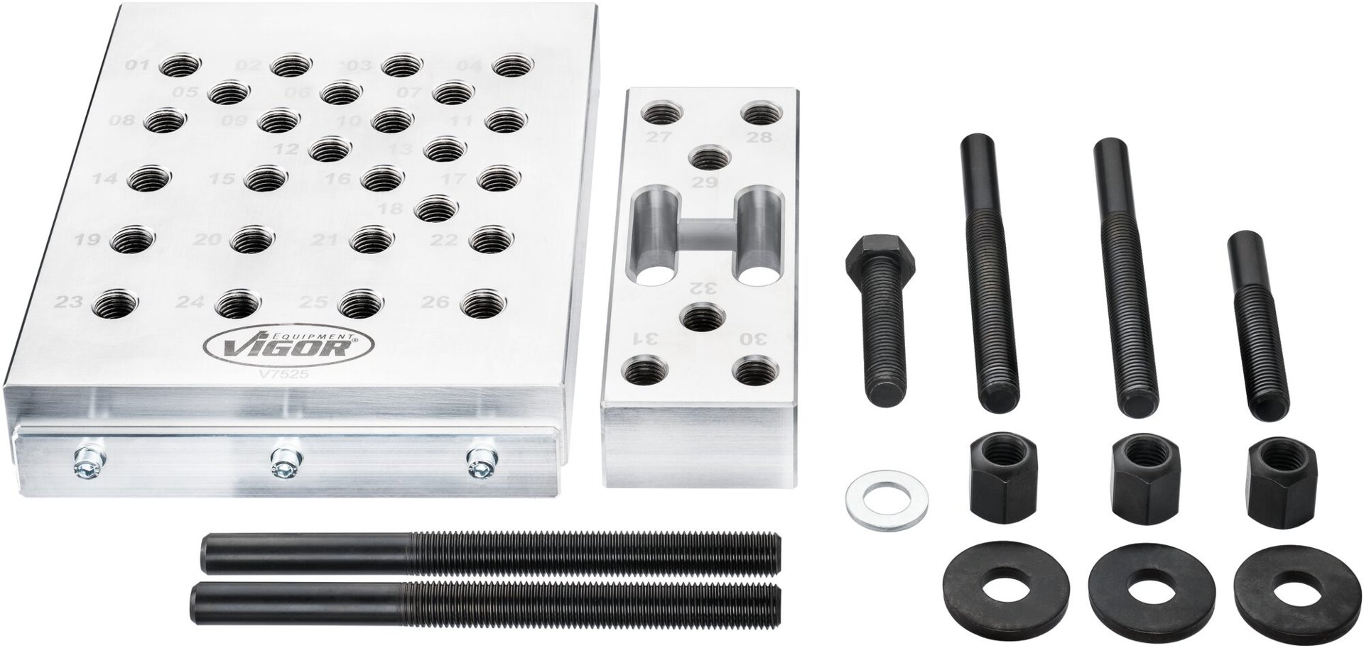 VIGOR Universal Pressunterlage ∙ V7525 ∙ 17-teilig ∙ Anzahl Werkzeuge: 17 Produktbild img7 L