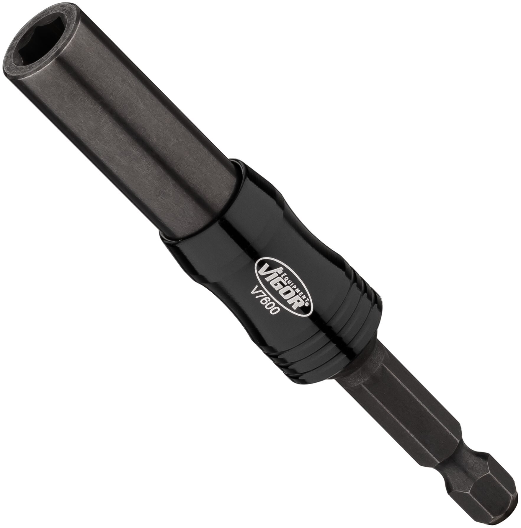 VIGOR Bithalter ∙ mit Gelenk ∙ V7600 ∙ 1/4 Zoll (6,3 mm) Sechskant massiv ∙ 1/4 Zoll (6,3 mm) Sechskant hohl ∙ 88 mm Produktbild img1 L