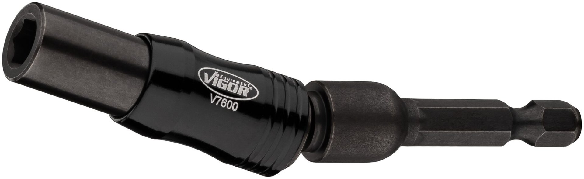 VIGOR Bithalter ∙ mit Gelenk ∙ V7600 ∙ 1/4 Zoll (6,3 mm) Sechskant massiv ∙ 1/4 Zoll (6,3 mm) Sechskant hohl ∙ 88 mm Produktbild img4 L