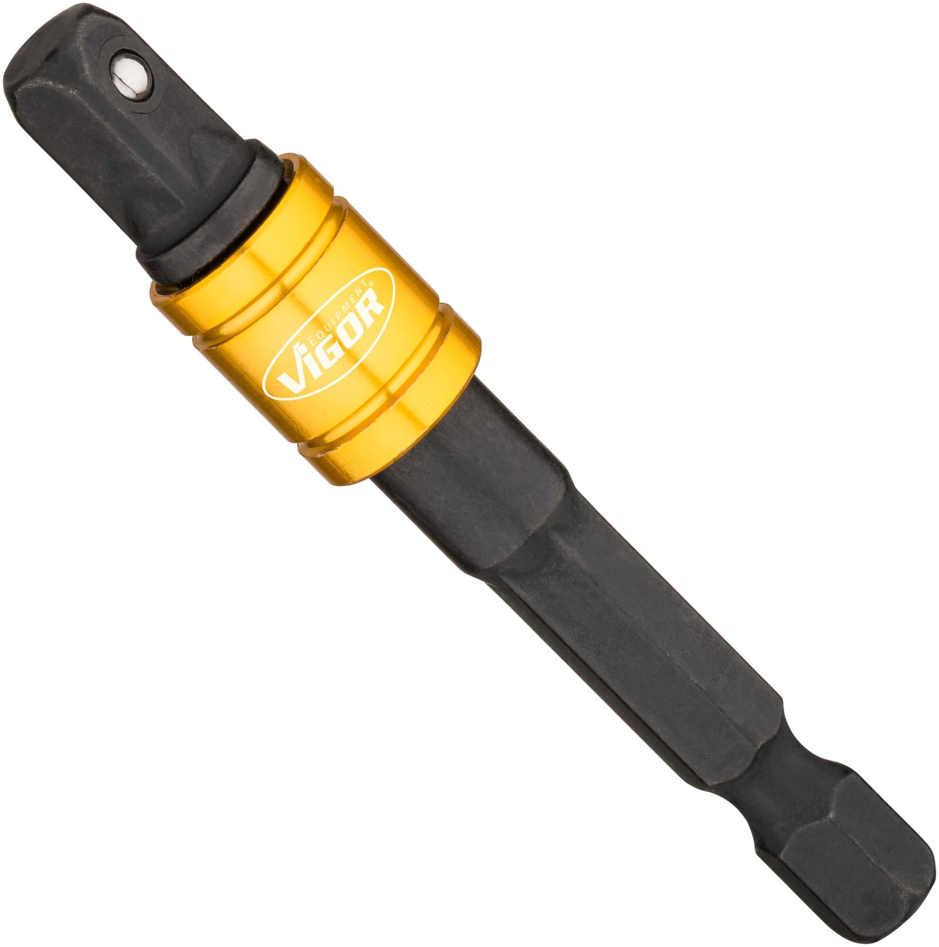 VIGOR Steckschlüssel Adapter Satz ∙ V7603/3 ∙ 1/4 Zoll (6,3 mm) Sechskant massiv ∙ 1/4 Zoll (6,3 mm) Vierkant massiv, 3/8 Zoll (10 mm) Vierkant massiv, 1/2 Zoll (12,5 mm) Vierkant massiv ∙ 3-teilig ∙ Anzahl Werkzeuge: 3 Produktbild img10 L
