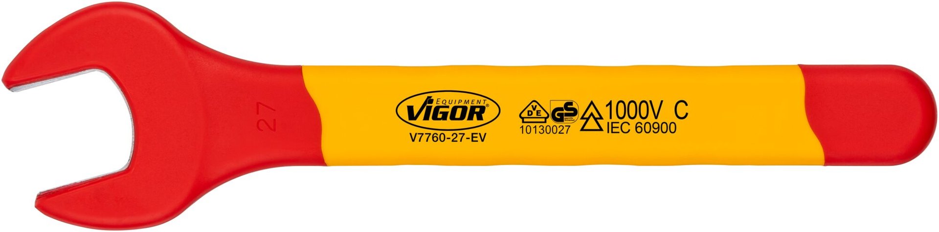 VIGOR Maulschlüssel ∙ EV ∙ V7760-27-EV ∙ Außen Sechskant Profil ∙ SW 27 mm Produktbild img2 L
