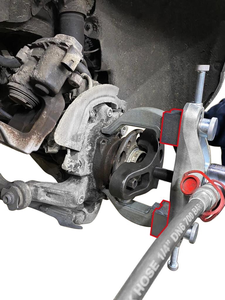 VIGOR Druckfuß Verlängerungs Satz ∙ 30 mm ∙ V8563 ∙ 4-teilig ∙ Anzahl Werkzeuge: 4 Produktbild img2 L