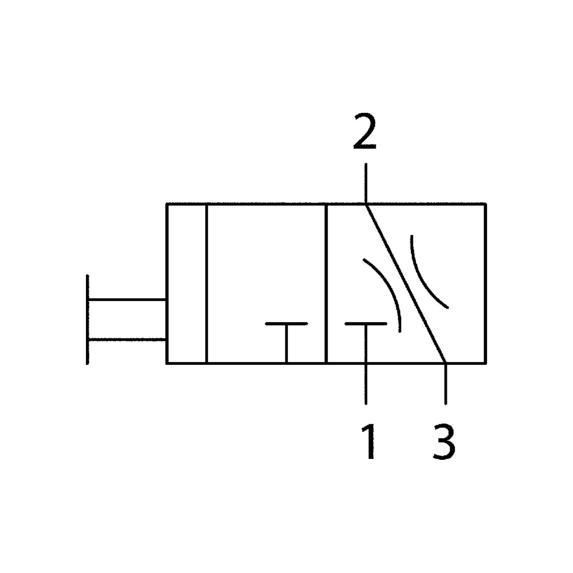 RIEGLER Kugelhahn 3/2-Wege »variobloc«, abschließbar, BG 1, G 1/4 Produktbild img3 L