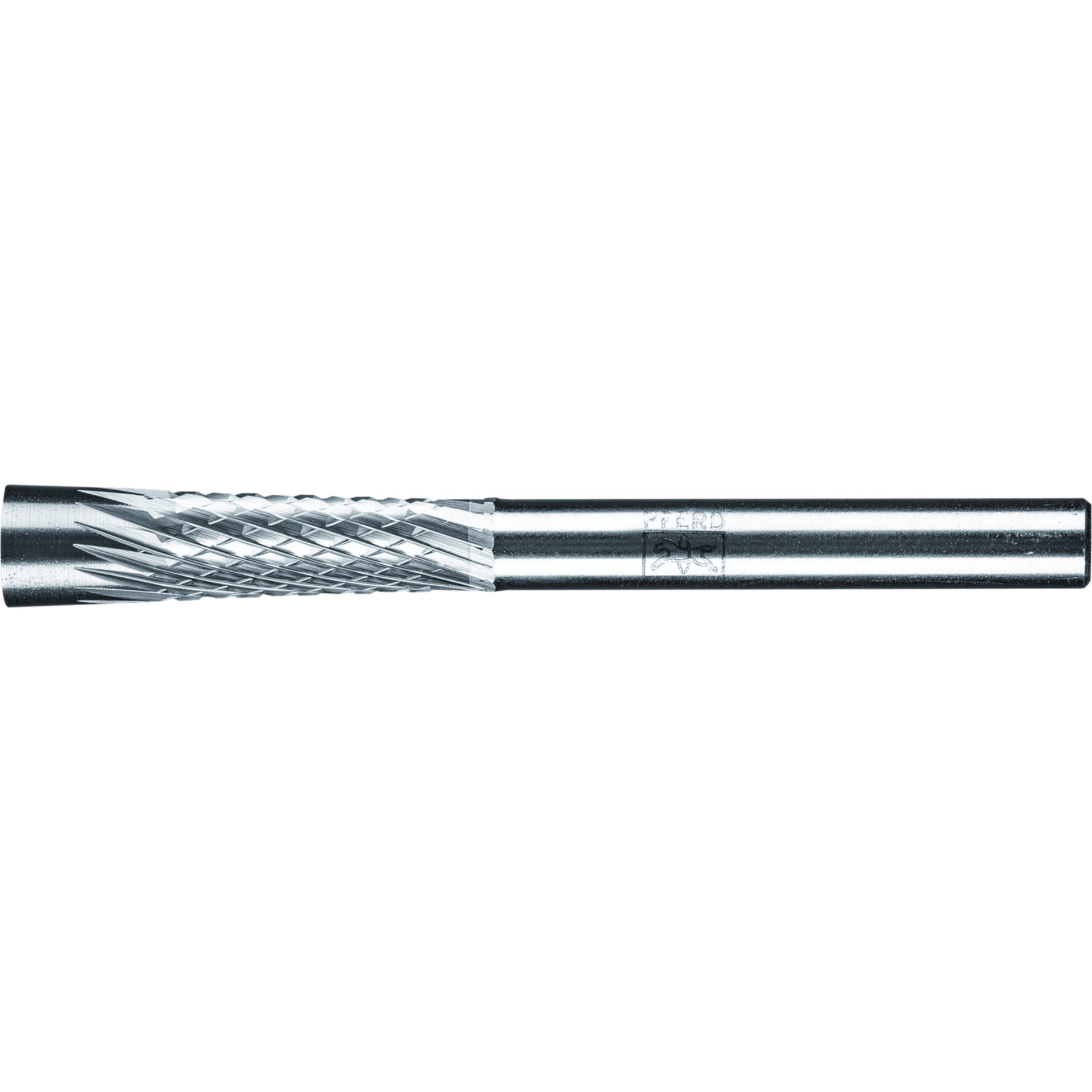 PFERD TOOLS Hartmetall Kopierfrässtift 7 mm Winkelfrässtift WKN Ø08x26 mm Schaft-Ø 6 mm Z4 universal mittel fein Produktbild img1 L