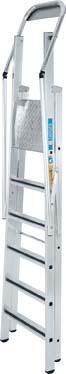 Zarges Plattformleiter ZAP Safemaster S 6 Stufen Plattformhöhe 1,58 m Arbeitshöhe 3,58 m ZARGES Produktbild img4 L