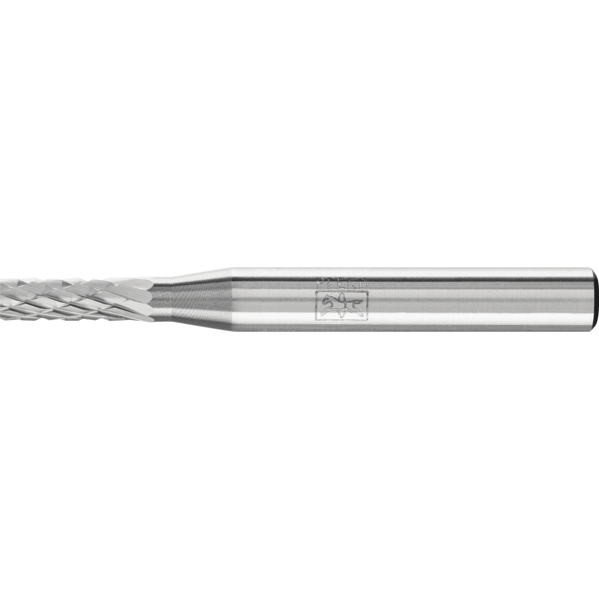 PFERD TOOLS Hartmetallfrässtifte für universellen Einsatz, Zahnung 4, Zylinderform ZYA ohne Stirnverzahnung Produktbild img1 L