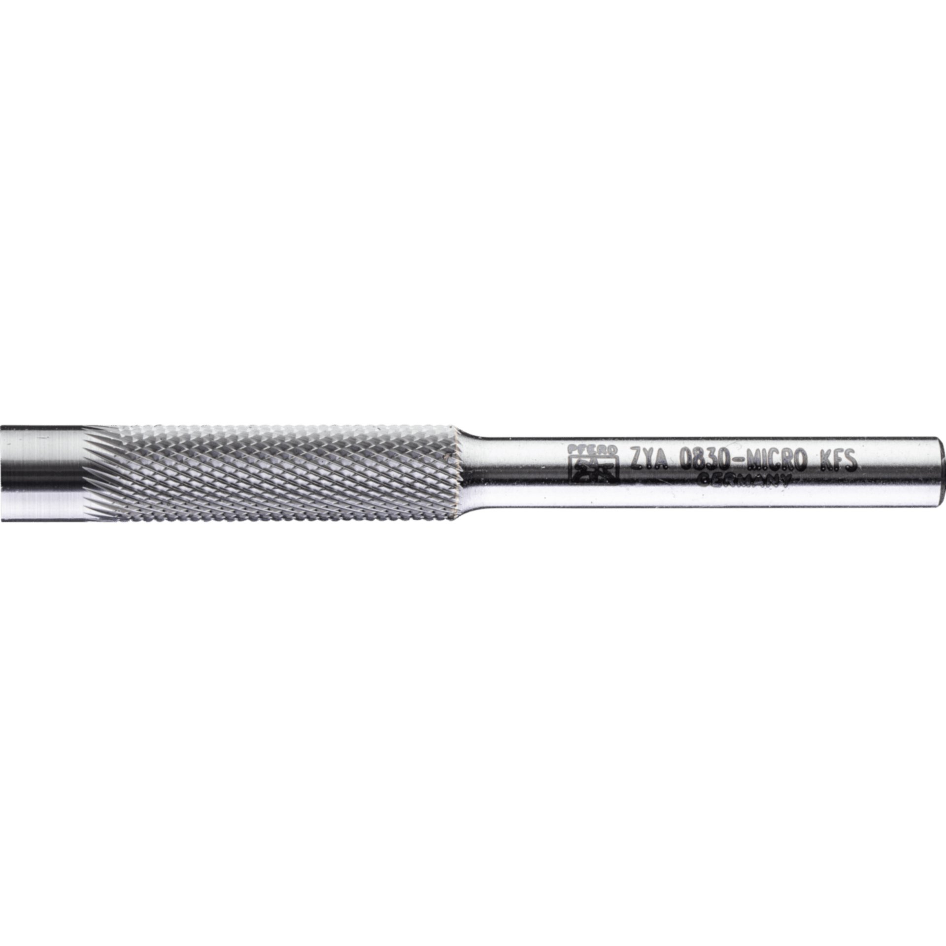 PFERD TOOLS Hartmetall Kopierfrässtift 7 mm MICRO Zylinder ZYA Ø08x30mm Schaft-Ø 6 mm Feinbearbeitung Produktbild img1 L