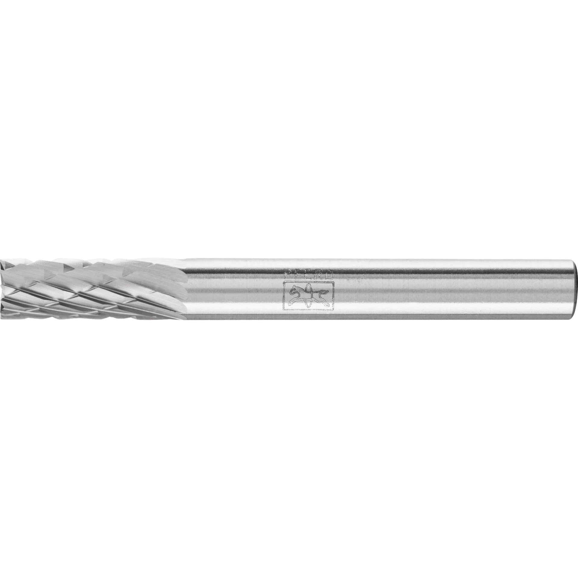 PFERD TOOLS Hartmetallfrässtifte für universellen Einsatz, Zahnung 3 PLUS, Zylinderform ZYAS mit Stirnverzahnung Produktbild img1 L